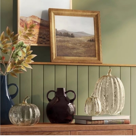 Threshold Glass Pumpkin  - Champagne - Picture 2 of 8